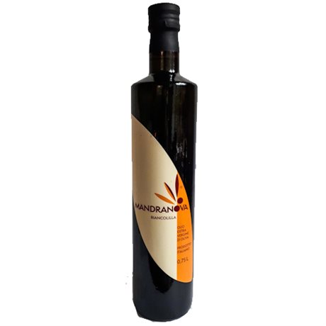 Biancolilla, extra jungfruolja från Mandranova, Sicilien<br> 750 ml