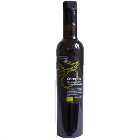 Cenzino, ekologisk extra jungfruolja från Azienda Agricola Vincenzo Marvulli, Basilikata <br> 500 ml 