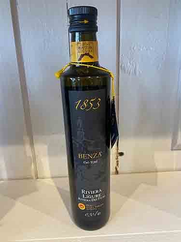 Benza Cru Ture, extra jungfruolivolja från Ligurien. <br> 500 ml 