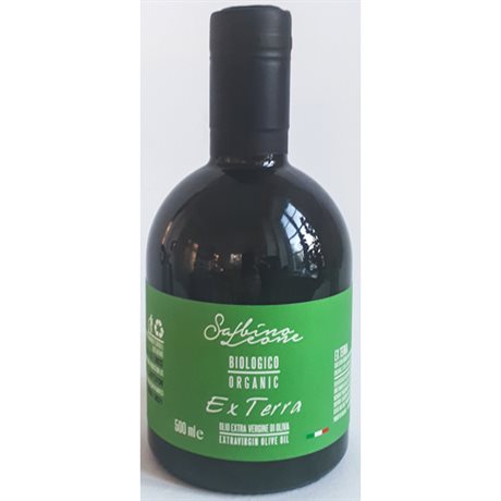 Ex Terra, ekologisk extra jungfruolja från Sabino Leone, Apulien <br>500 ml