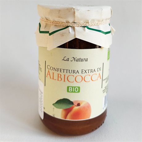 Ekologisk aprikossylt från La Natura, Emilien, <br> 330 g  