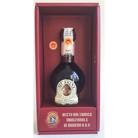 Aceto balsamico  tradizionale di Modena D.O.P.  lagrad minst 12 år  från Mussini, Emilien <br> 100 ml 