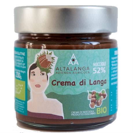 Ekologisk nötkräm, Altalanga  Piemonte IGP <br>230 g 