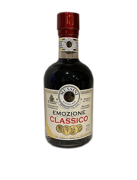 Emozione Classico n. 12 – condimento nero, Mussini, Emilien. <br>250 ml 