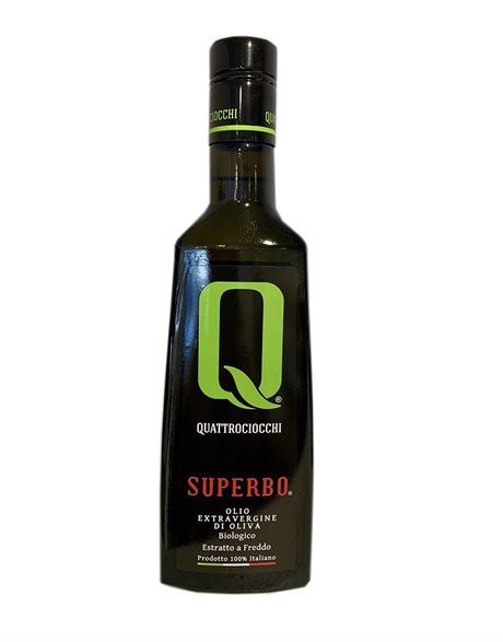 Superbo, ekologisk extra jungfruolja från Americo Quattrociocchi, Lazio <br>500 ml